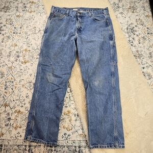 Carhartt Men's Denim Jeans Relaxed Fit 38 x 30